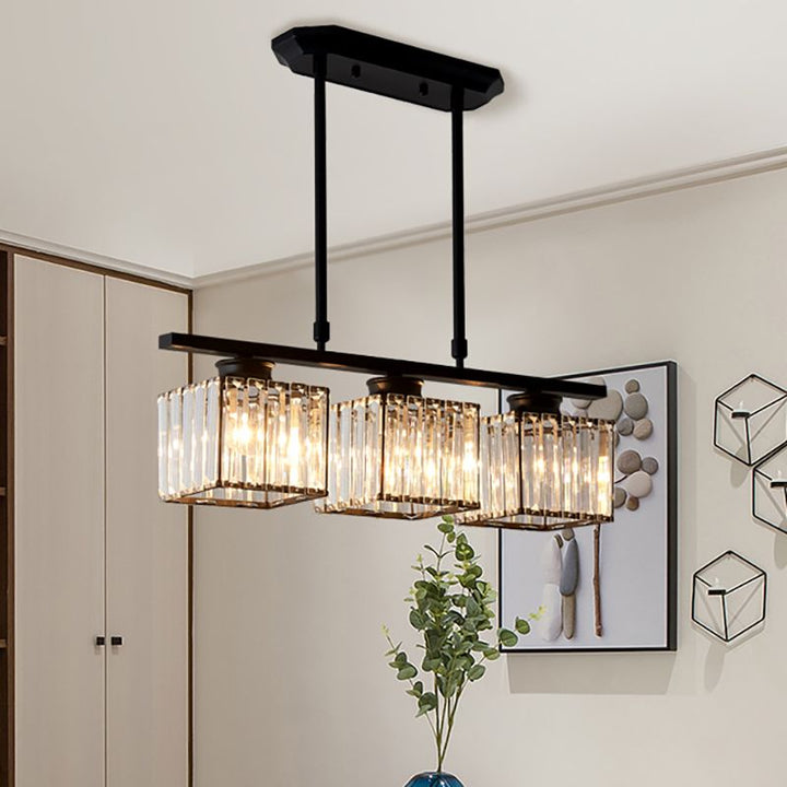 Nordic Island Lamp with Multiple Heads Chandelier