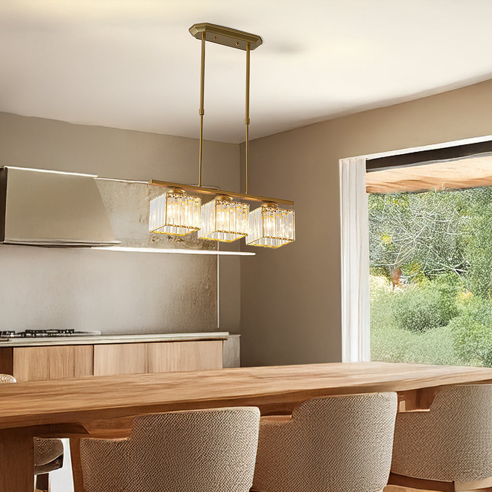 Nordic Island Lamp with Multiple Heads Chandelier