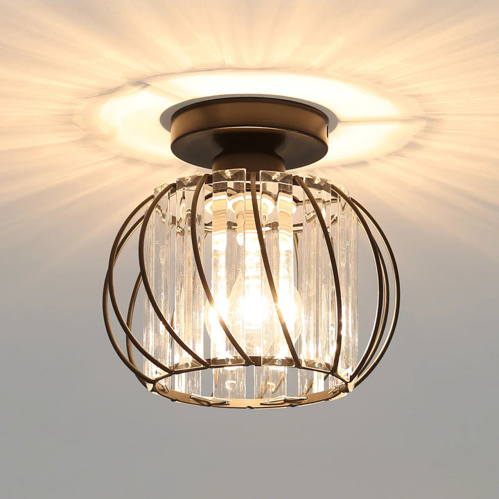 Modern Ceiling Light for Hallway | Glass