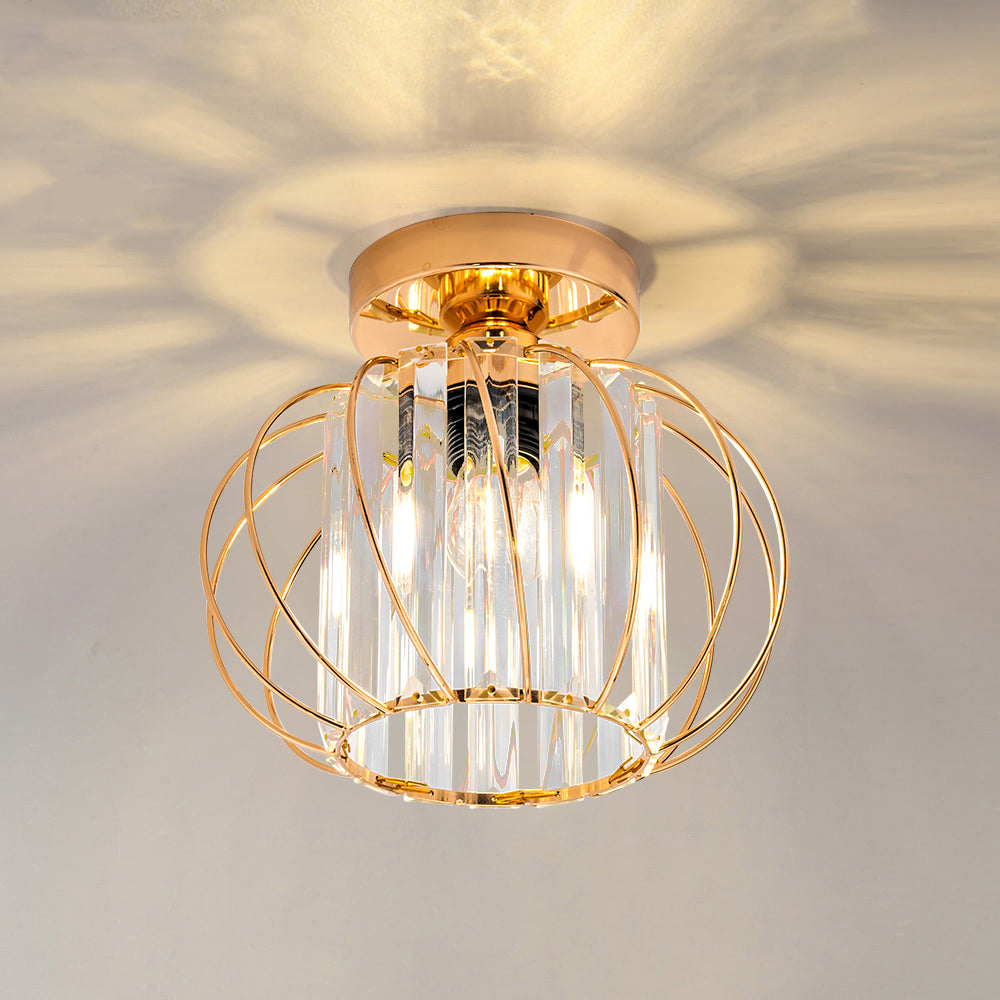 Modern Ceiling Light for Hallway | Glass