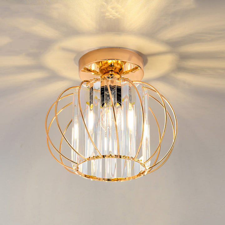 Modern Ceiling Light for Hallway | Glass