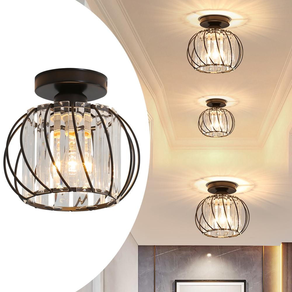 Modern Ceiling Light for Hallway | Glass