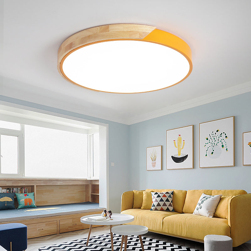 Colored Round LED Ceiling Lights