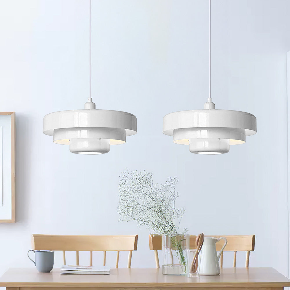 Bauhaus Head Iron Pendant Light | Mid-Century