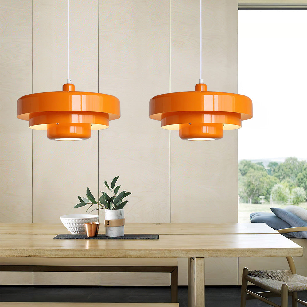 Bauhaus Head Iron Pendant Light | Mid-Century