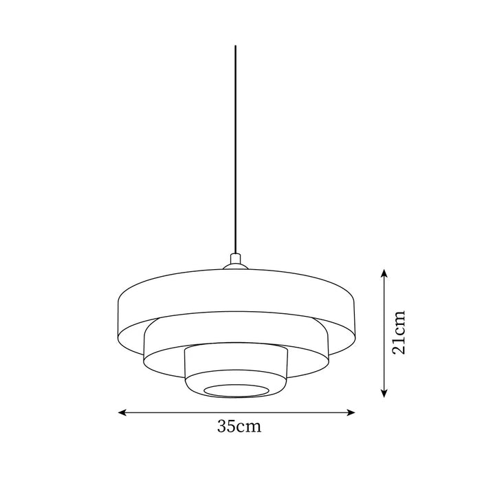 Bauhaus Head Iron Pendant Light | Mid-Century
