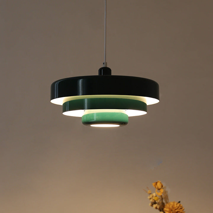 Bauhaus Head Iron Pendant Light | Mid-Century