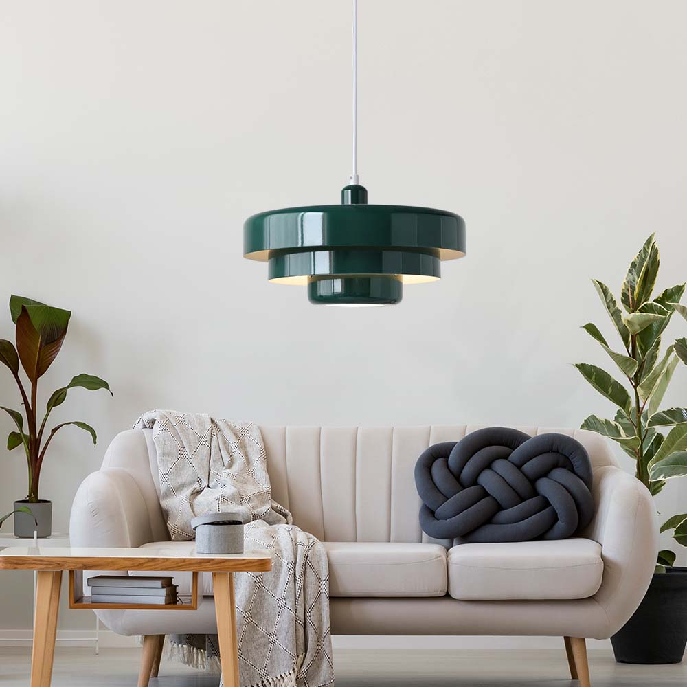 Bauhaus Head Iron Pendant Light | Mid-Century