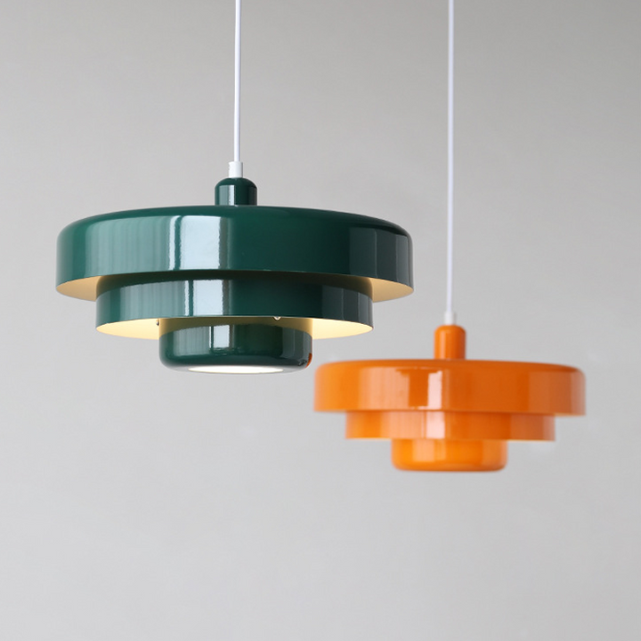 Bauhaus Head Iron Pendant Light | Mid-Century