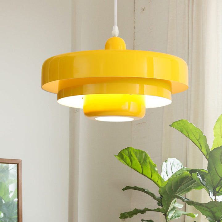 Bauhaus Head Iron Pendant Light | Mid-Century