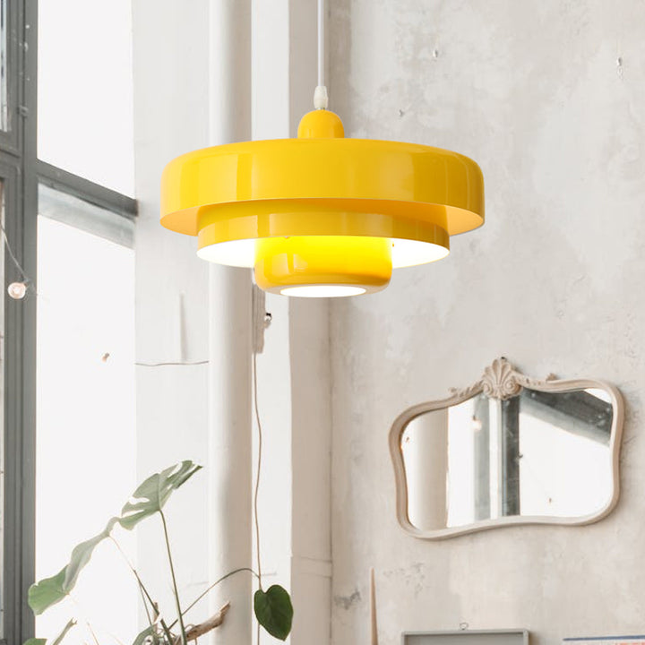 Bauhaus Head Iron Pendant Light | Mid-Century