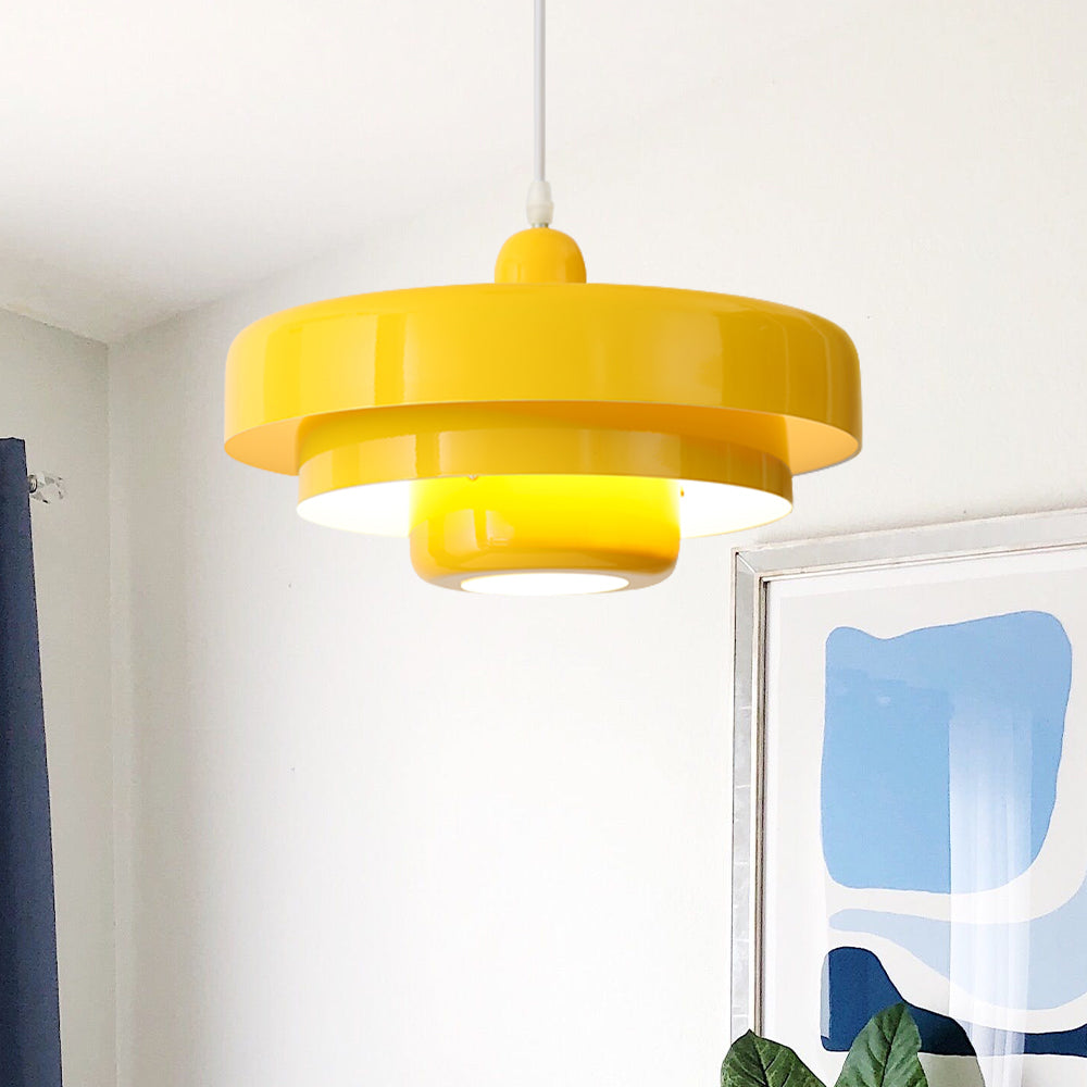 Bauhaus Head Iron Pendant Light | Mid-Century