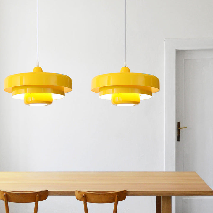Bauhaus Head Iron Pendant Light | Mid-Century