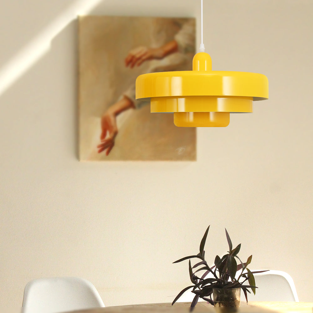 Bauhaus Head Iron Pendant Light | Mid-Century