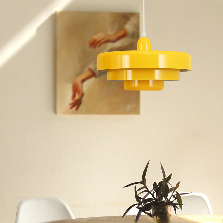 Bauhaus Head Iron Pendant Light | Mid-Century