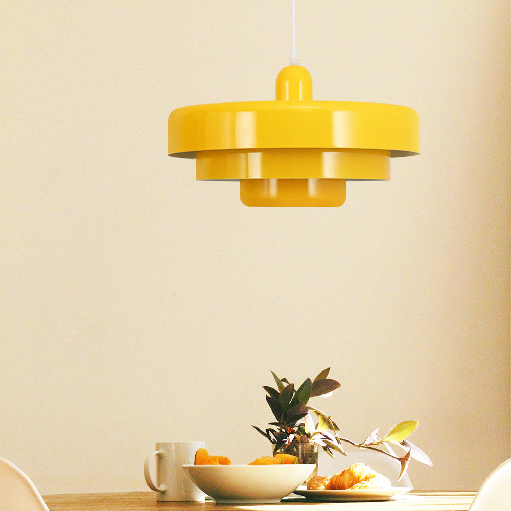 Bauhaus Head Iron Pendant Light | Mid-Century
