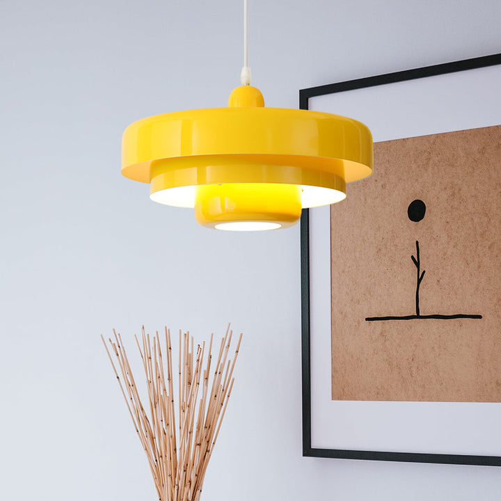 Bauhaus Head Iron Pendant Light | Mid-Century