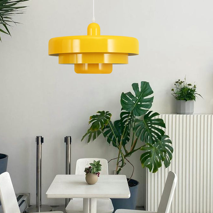 Bauhaus Head Iron Pendant Light | Mid-Century