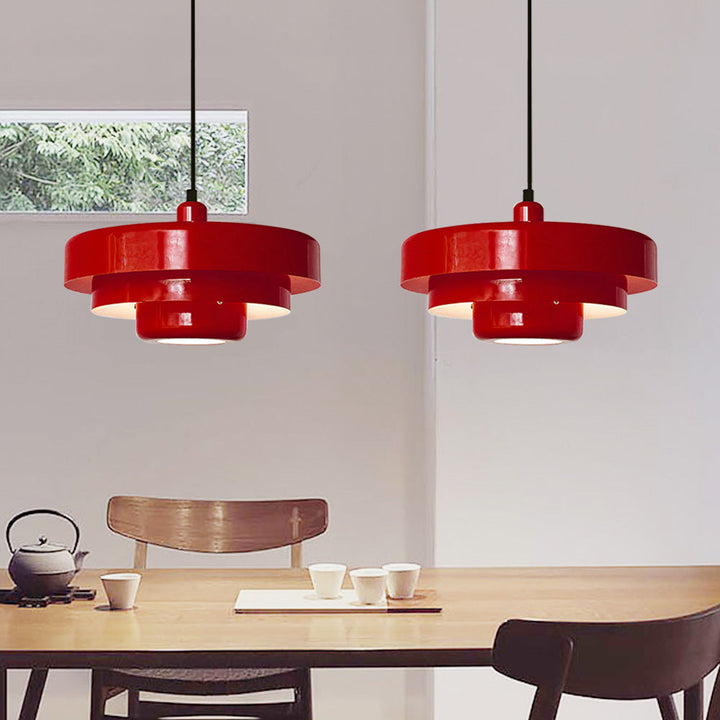 Bauhaus Head Iron Pendant Light | Mid-Century