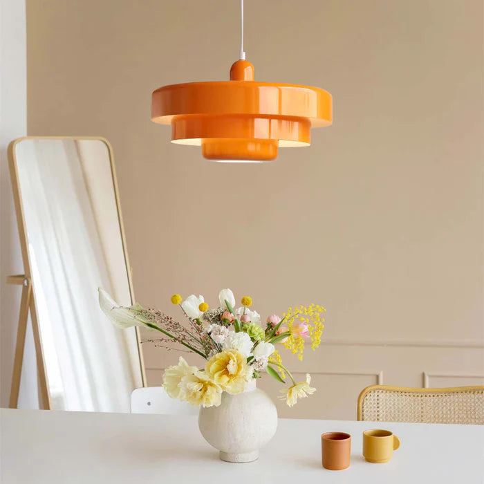 Bauhaus Head Iron Pendant Light | Mid-Century