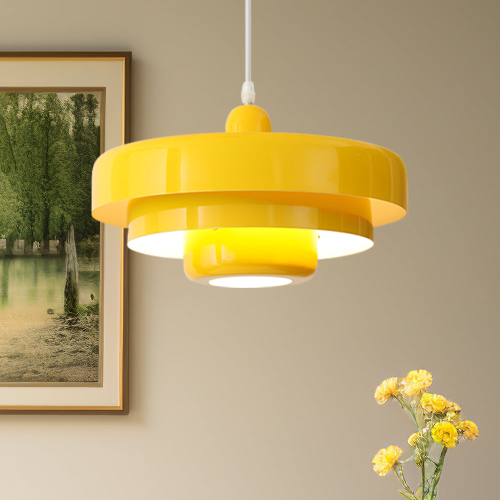 Bauhaus Head Iron Pendant Light | Mid-Century