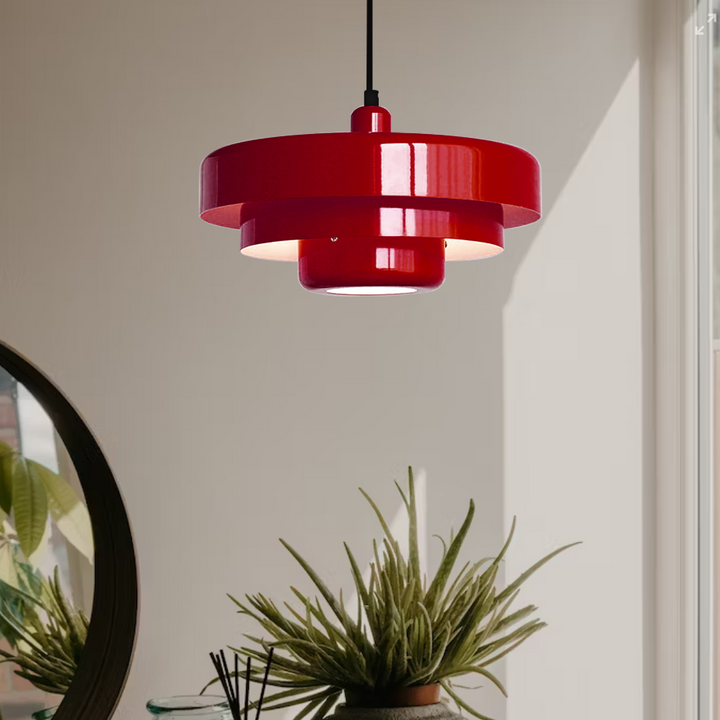 Bauhaus Head Iron Pendant Light | Mid-Century