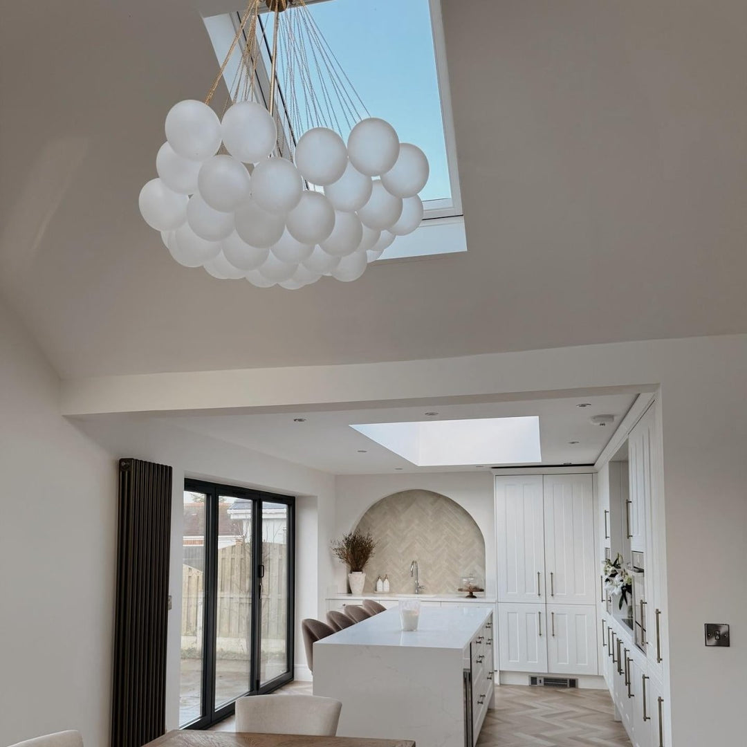 Modern Bubble Cluster Chandelier | Glass