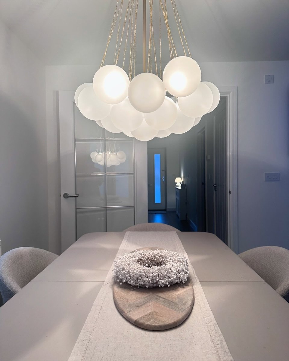 Modern Bubble Cluster Chandelier | Glass