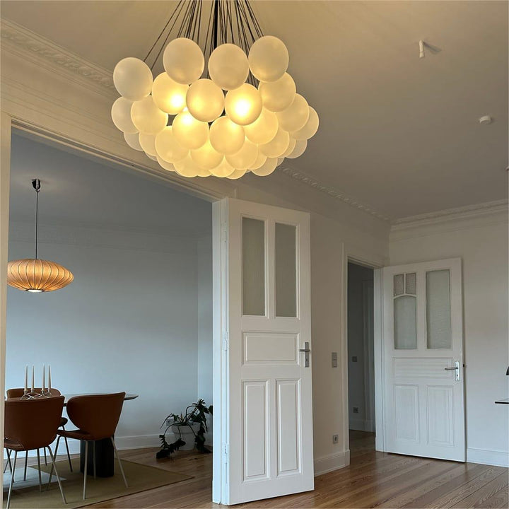 Modern Bubble Cluster Chandelier | Glass