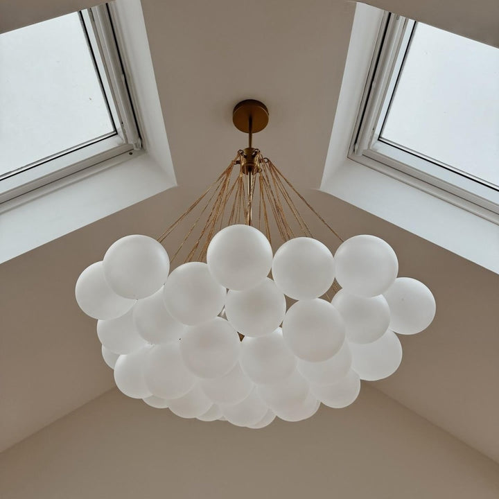 Modern Bubble Cluster Chandelier | Glass