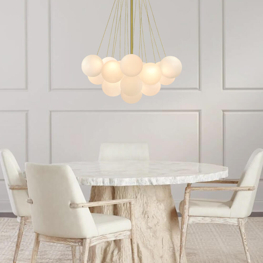 Modern Bubble Cluster Chandelier | Glass