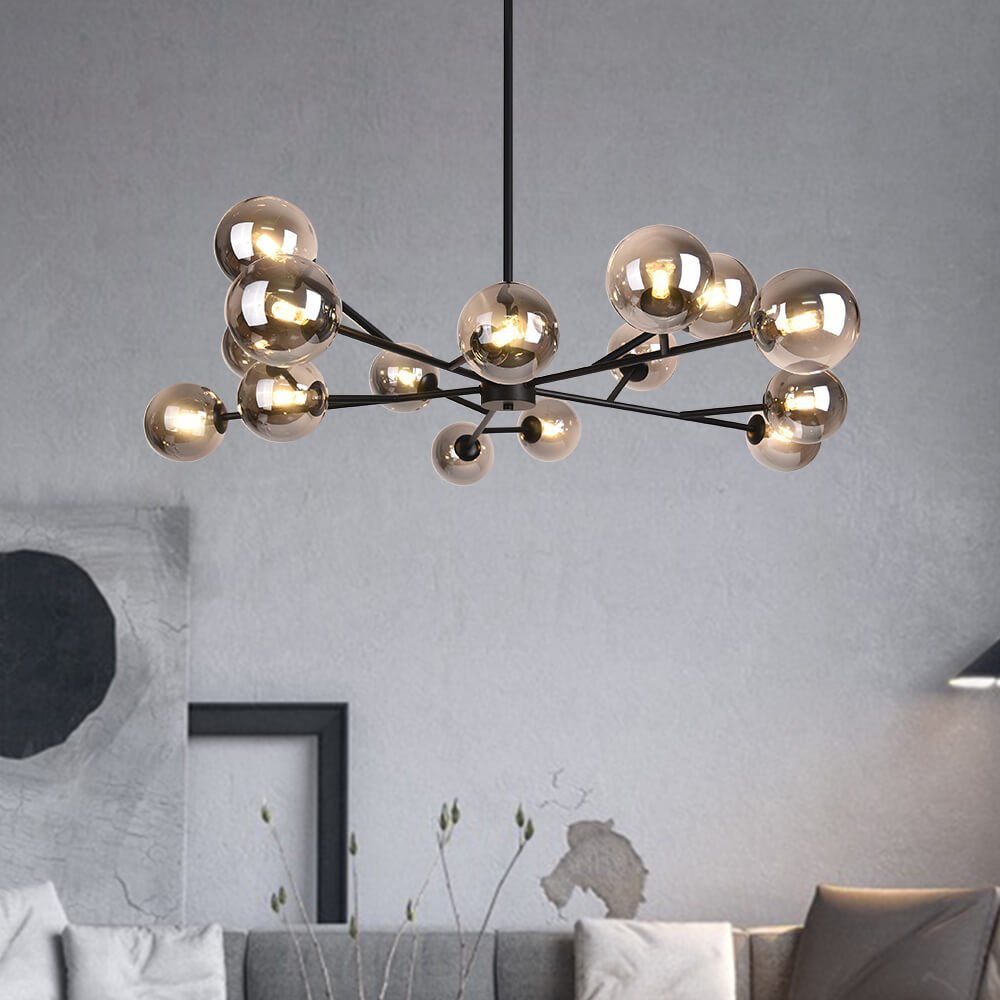 15-Light Sputnik Globe Chandelier | Modern