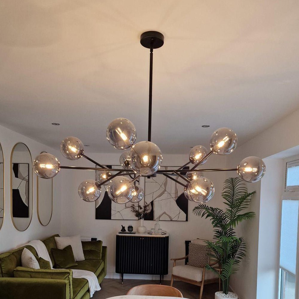 15-Light Sputnik Globe Chandelier | Modern