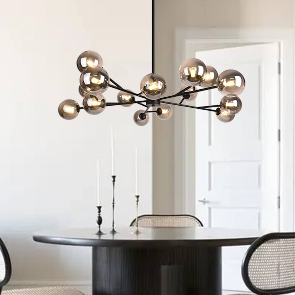 15-Light Sputnik Globe Chandelier | Modern