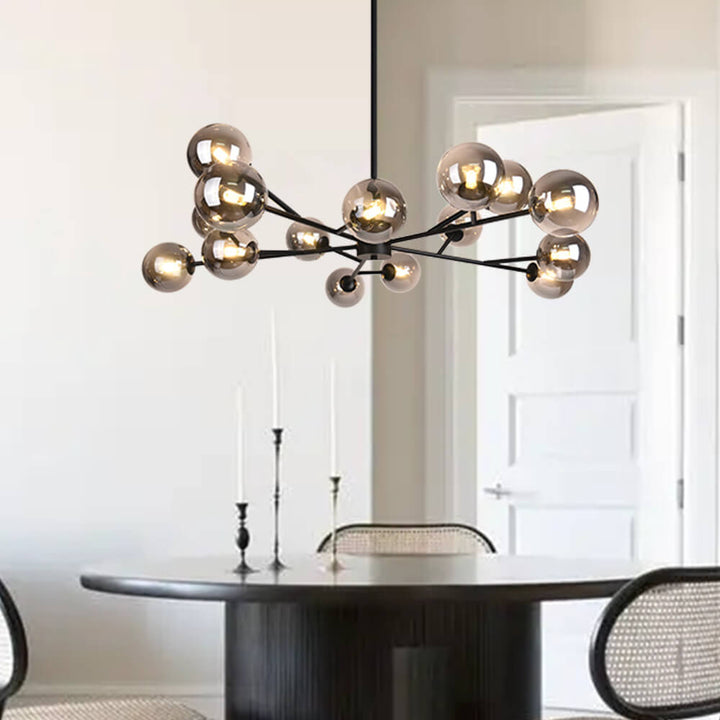 15-Light Sputnik Globe Chandelier | Modern