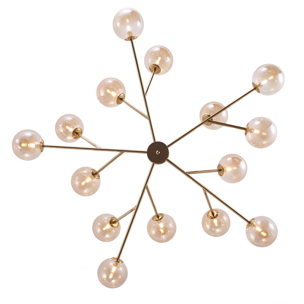 15-Light Sputnik Globe Chandelier | Modern