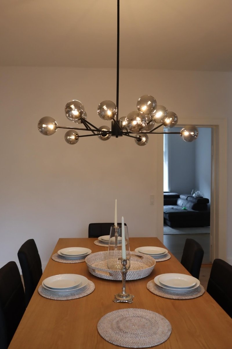 15-Light Sputnik Globe Chandelier | Modern