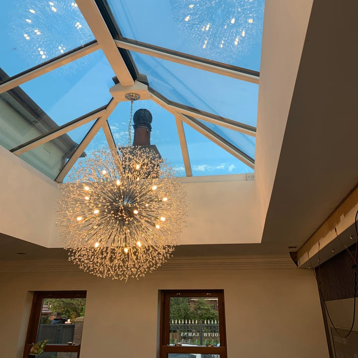 20-Light Luxury Sputnik Firework Chandelier | Oversized