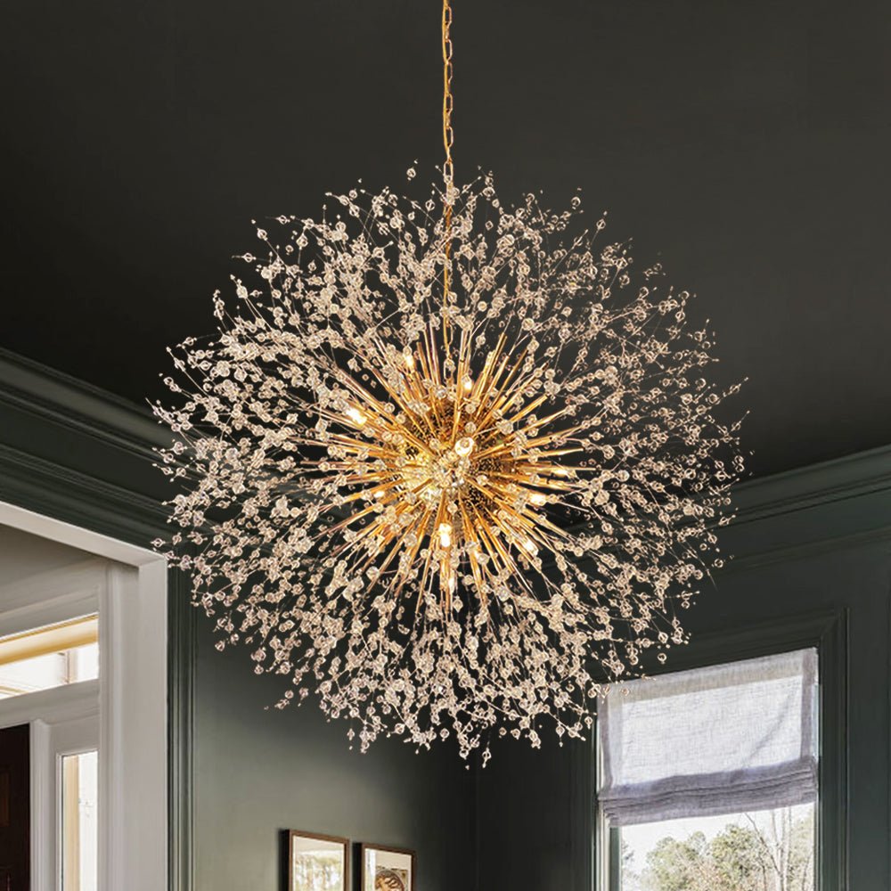 20-Light Luxury Sputnik Firework Chandelier | Oversized