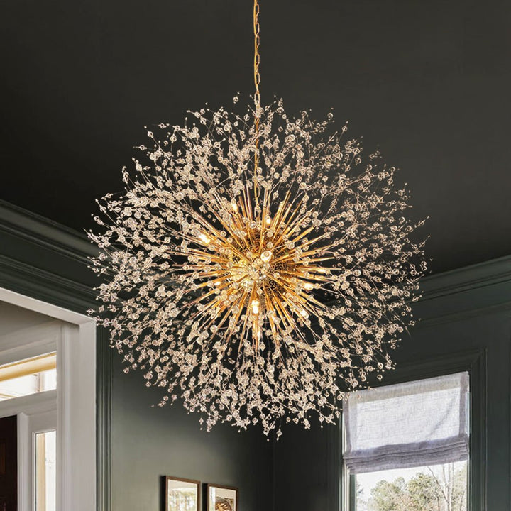 20-Light Luxury Sputnik Firework Chandelier | Oversized