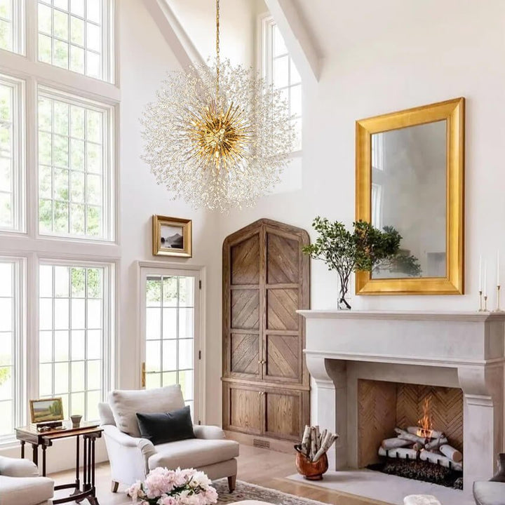 20-Light Luxury Sputnik Firework Chandelier | Oversized