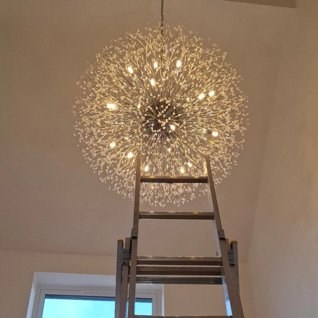 20-Light Luxury Sputnik Firework Chandelier | Oversized