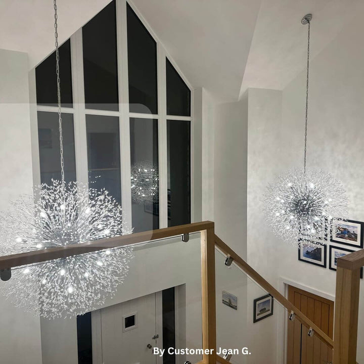 20-Light Luxury Sputnik Firework Chandelier | Oversized