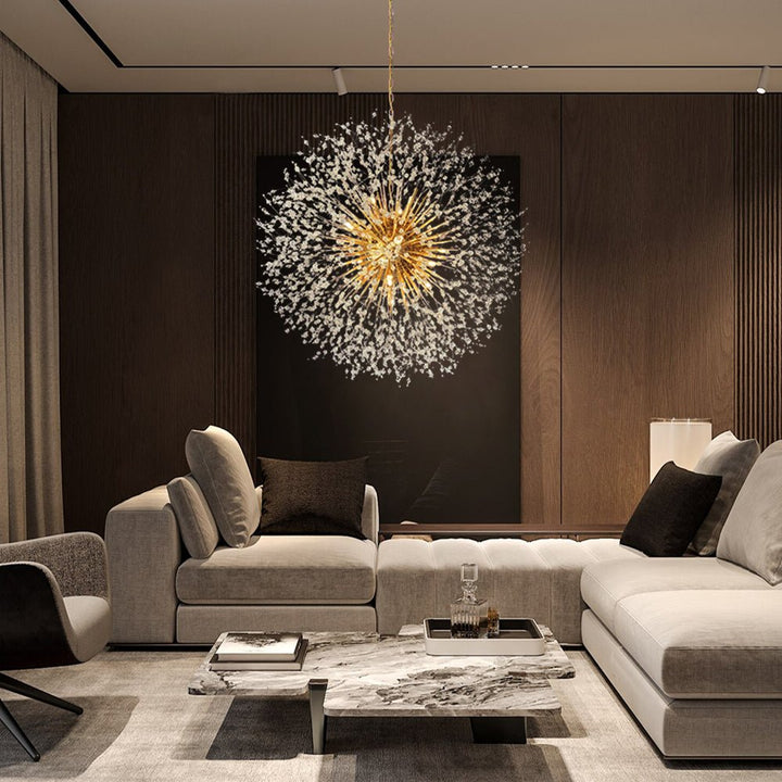 20-Light Luxury Sputnik Firework Chandelier | Oversized