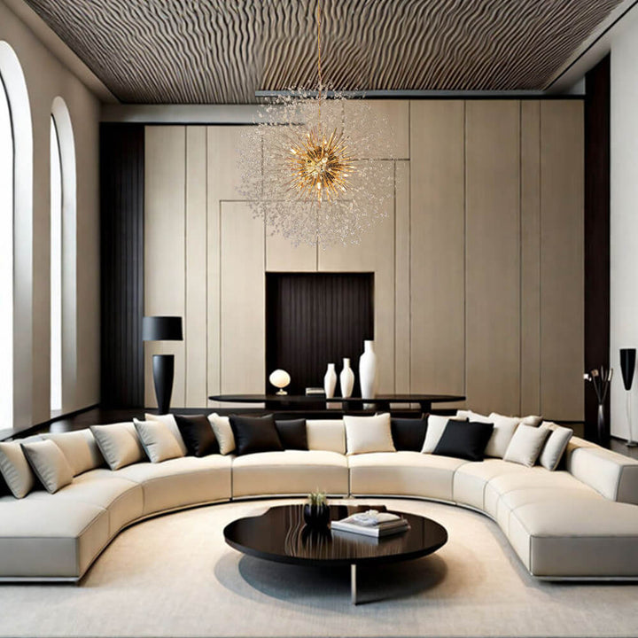 20-Light Luxury Sputnik Firework Chandelier | Oversized