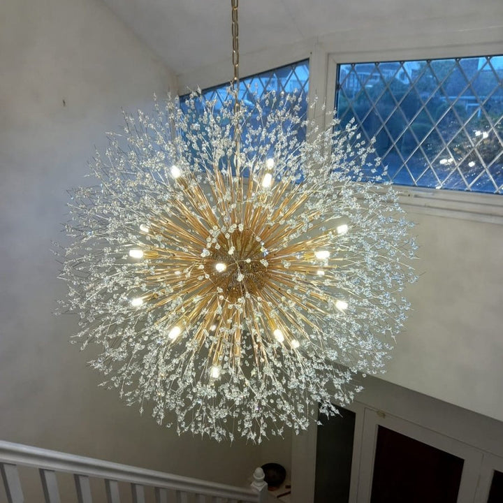 20-Light Luxury Sputnik Firework Chandelier | Oversized