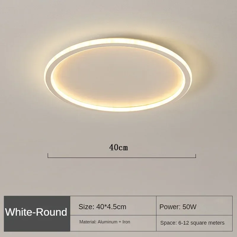 Scandinavian Style Round Ceiling Light | LED