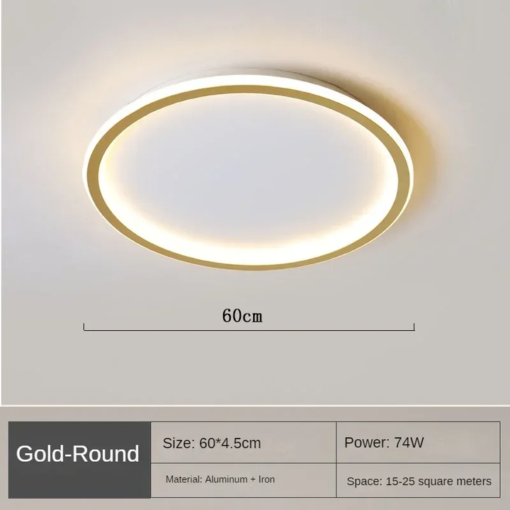 Scandinavian Style Round Ceiling Light | LED
