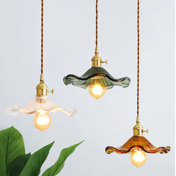 Stylish Hibiscus Flower Pendant Light Lamp
