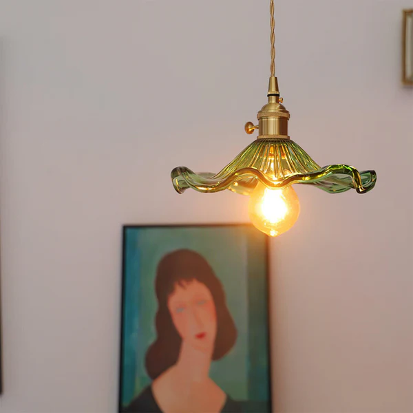 Stylish Hibiscus Flower Pendant Light Lamp